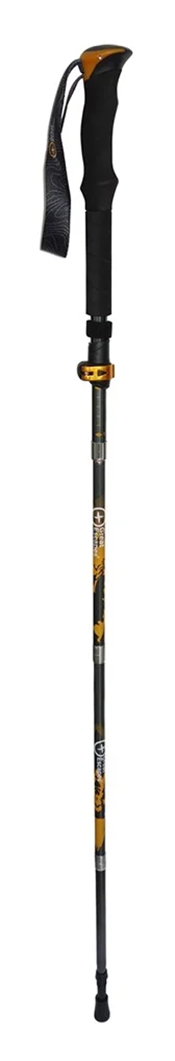 BASTONCINO TREKKING PIEGHEVOLE A Z ORANGE ATRACITE